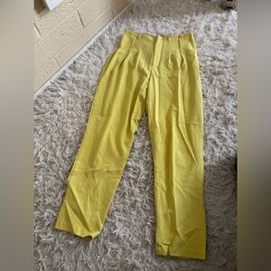 Leighton Vibrant Yellow Women's Trousers